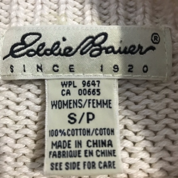 SOLD 💕 EDDIE BAUER oversize turtle neck sweater - Picture 6 of 6